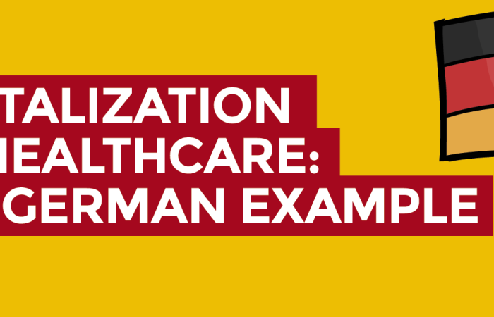 digitalization of healthcare: german example